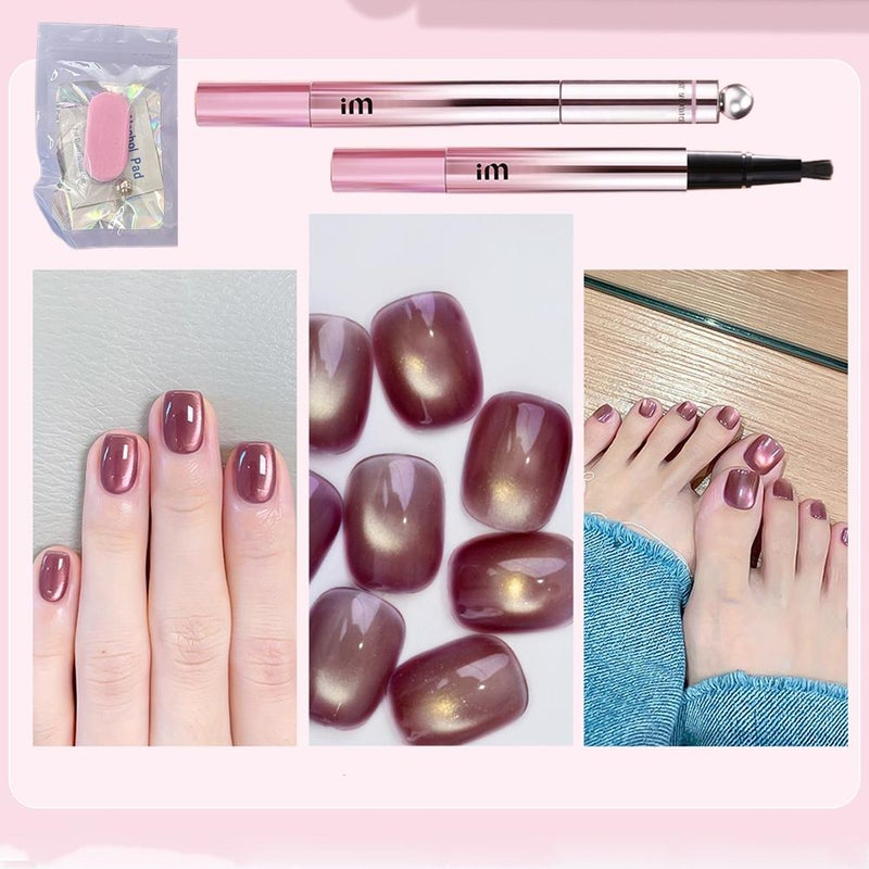 【Cat Eye Nail Art Pen】MR.WISH Nail Art Pen for a Lazy Cat Eye Nail Art Look
